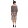 VESTIDO DE FESTA ANTHOLOGIA CURTO BLUSADO APLICAÇÃO TULE BORDADO FLORAL - FENDI VESTIDO DE FESTA ANTHOLOGIA CURTO BLUSADO APLICAÇÃO TULE BORDADO FLORAL - FENDI