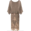 VESTIDO DE FESTA ANTHOLOGIA CURTO BLUSADO APLICAÇÃO TULE BORDADO FLORAL - FENDI VESTIDO DE FESTA ANTHOLOGIA CURTO BLUSADO APLICAÇÃO TULE BORDADO FLORAL - FENDI