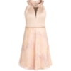 VESTIDO DE FESTA CURTO CHITA CHIC SAIA BORDADO AMBER - NUDE VESTIDO DE FESTA CURTO CHITA CHIC SAIA BORDADO AMBER - NUDE