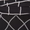 VESTIDO DE FESTA LONGO  AMÍSSIMA  CHIFFON FRENTE ÚNICA ESTAMPA GRÁFICA - PRETO