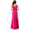 VESTIDO DE FESTA LONGO CREPE ALPHORRIA - PINK
