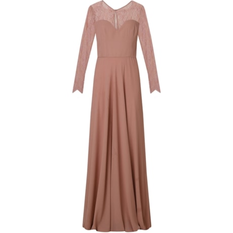 VESTIDO DECOTE PRINCESA - ROSÊ VESTIDO DECOTE PRINCESA - ROSÊ
