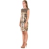 VESTIDO EM NEOPRENE COURANT - ESTAMPADO