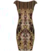 VESTIDO EM NEOPRENE COURANT - ESTAMPADO