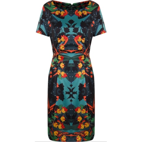VESTIDO ESTAMPADO - FLORAL VESTIDO ESTAMPADO - FLORAL