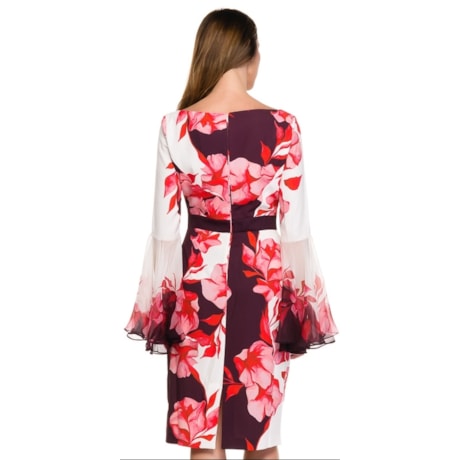 VESTIDO FESTA ALPHORRIA MANGA MUSSELINE - OFF WHITE VESTIDO FESTA ALPHORRIA MANGA MUSSELINE - OFF WHITE