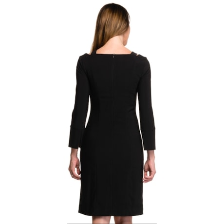 VESTIDO FESTA ALPHORRIA OMBRO A OMBRO - PRETO VESTIDO FESTA ALPHORRIA OMBRO A OMBRO - PRETO