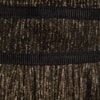 VESTIDO FESTA CANTÃO LUREX CURTO DECOTE V FRENTE E COSTAS  FECHAMENTO ZÍPER - DOURADO