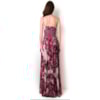 VESTIDO FLORAL GUIPURE - ROSA ANTIGO