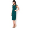VESTIDO FLORENÇA EM CREPE - VERDE