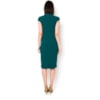 VESTIDO FLORENÇA EM CREPE - VERDE