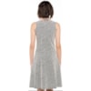 VESTIDO JACQUARDT CAPITOLLIUM SEM MANGA - P&B
