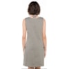 VESTIDO JARDINEIRA CAPITOLLIUM BOLSOS EXTERNOS - CINZA