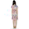 VESTIDO JERSEY CACHE-COEUR ESCAMAS - VERDE ÁGUA