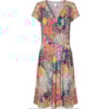 VESTIDO JERSEY CACHE-COEUR ESCAMAS - VERDE ÁGUA