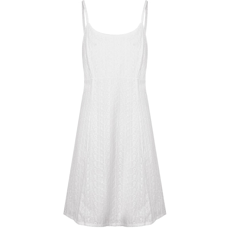 VESTIDO LAISE COM ALÇA REGULÁVEL - BRANCO