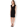 VESTIDO LGTE DECOTE EM V - PRETO VESTIDO LGTE DECOTE EM V - PRETO