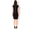 VESTIDO LGTE DECOTE EM V - PRETO VESTIDO LGTE DECOTE EM V - PRETO