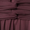 VESTIDO LONGO BICOLOR CONFESSION - VINHO