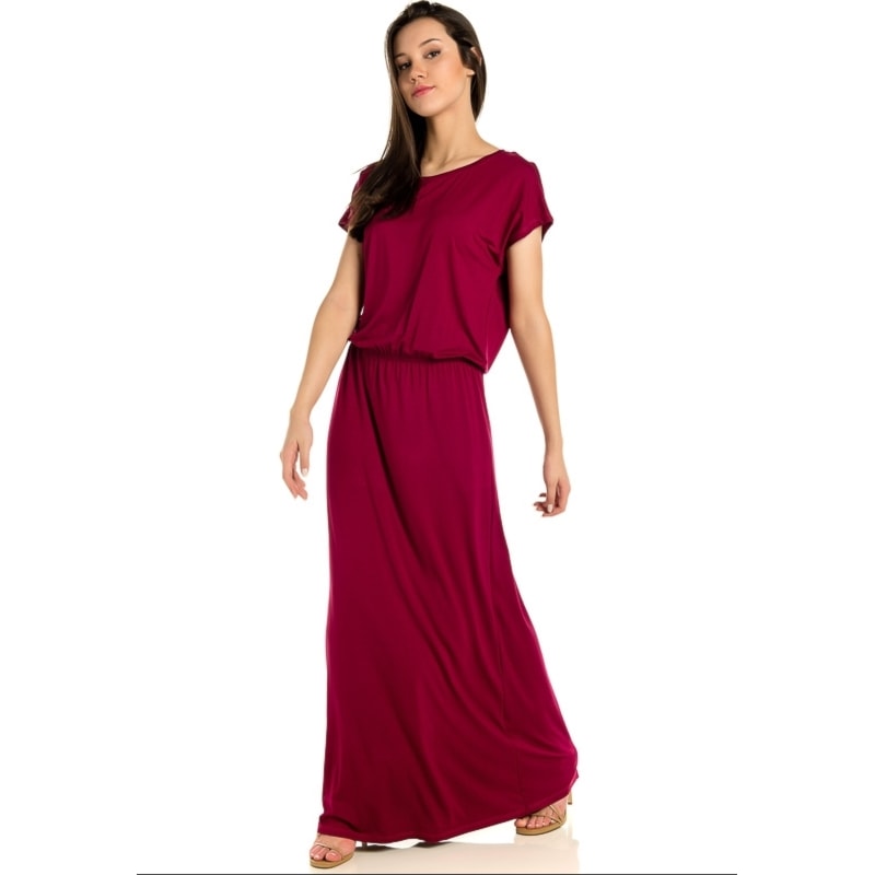 VESTIDO LONGO CAPITOLLIUM EXCLUSIVE  BLUSADO FLORAL - VERMELHO