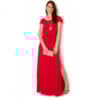 VESTIDO LONGO CREPE AMARRAÇÃO - PINK VESTIDO LONGO CREPE AMARRAÇÃO - PINK