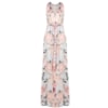 VESTIDO LONGO FLORAL CONFESSION - AZUL