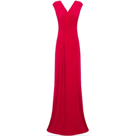 VESTIDO LONGO NEW JERSEY TRANSPASSADO - PINK