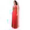 VESTIDO LONGO REGATA ASAS - CORAL