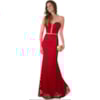 VESTIDO LONGO RENDA J'ADORE - VERMELHO