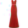 VESTIDO LONGO RENDA J'ADORE - VERMELHO