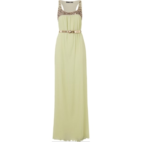 VESTIDO LONGO SHIFFON CONDESSA - LIMA