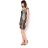 VESTIDO LONGUETE - PRATA