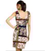 VESTIDO LUCIDEZ EM MALHA FLORAL - VERDE