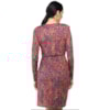 VESTIDO LUCIDEZ JERSEY ESTAMPADO AURORA - MARINHO