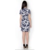 VESTIDO MALHA VISCOSE TRANSPASSADO - MARINHO