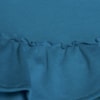 VESTIDO MOLETON WALK TREND DETALHE BABADOS - TURQUESA