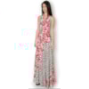 VESTIDO ORQUÍDEA LONGO FRENTE ÚNICA - BEGE