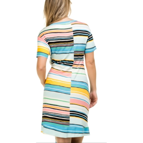 VESTIDO PALM SPRINGS CAPITOLLIUM EXCLUSIVE - AZUL