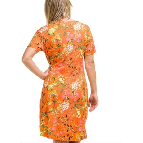 VESTIDO PALM SPRINGS CAPITOLLIUM EXCLUSIVE - LARANJA