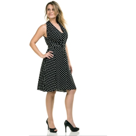VESTIDO POA CONFESSION - PRETO VESTIDO POA CONFESSION - PRETO