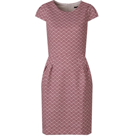 VESTIDO PRENE ESTAMPADO - VINHO VESTIDO PRENE ESTAMPADO - VINHO