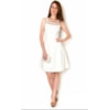 VESTIDO PTO. ROMA / TULE APLICAÇÕES - OFF WHITE