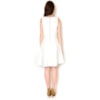 VESTIDO PTO. ROMA / TULE APLICAÇÕES - OFF WHITE