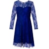 VESTIDO RENDA DEC. PRINCESA - AZUL ROYAL