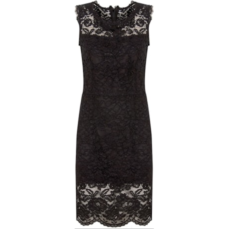 VESTIDO RENDA LACINHOS - PRETO VESTIDO RENDA LACINHOS - PRETO