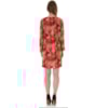 VESTIDO RETO EM CREPE ESTAMPADO ERNESTINA - FRAMBOESA