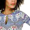VESTIDO RETO ESTAMPADO CAPITTOLIUM EXCLUSIVE - AZUL VESTIDO RETO ESTAMPADO CAPITTOLIUM EXCLUSIVE - AZUL