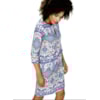 VESTIDO RETO ESTAMPADO CAPITTOLIUM EXCLUSIVE - AZUL VESTIDO RETO ESTAMPADO CAPITTOLIUM EXCLUSIVE - AZUL
