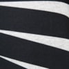VESTIDO STATI UNIT MALHA  CASH BÁSICO  ESTAMPA LISTRAS DIAGONAIS - PRETO