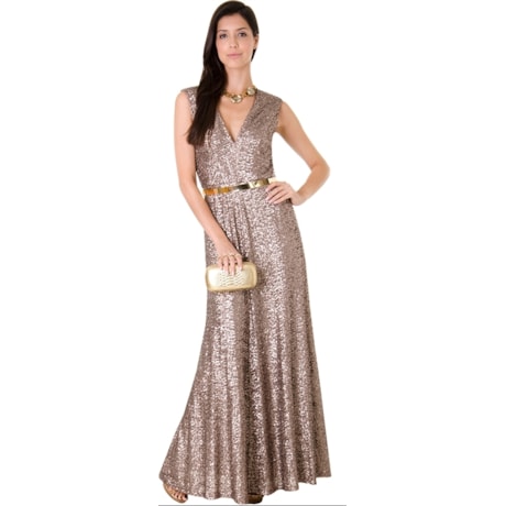 VESTIDO THALIA - BRONZE